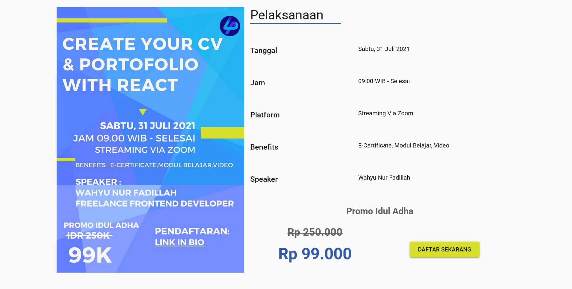 Event Landing Page 2