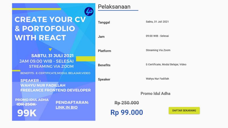 Event Landing Page 2